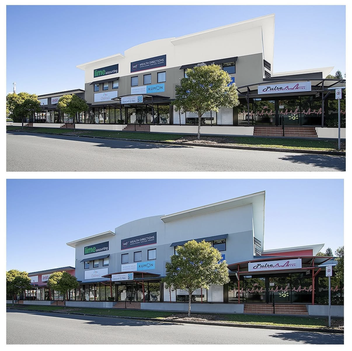 Commercial painting project